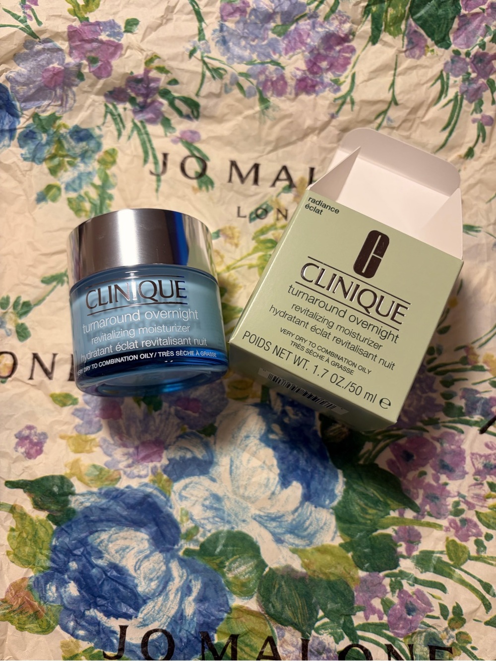 Clinique Turnaround Overnight Revitalizing Moisturizer -  1.7oz./50mL new